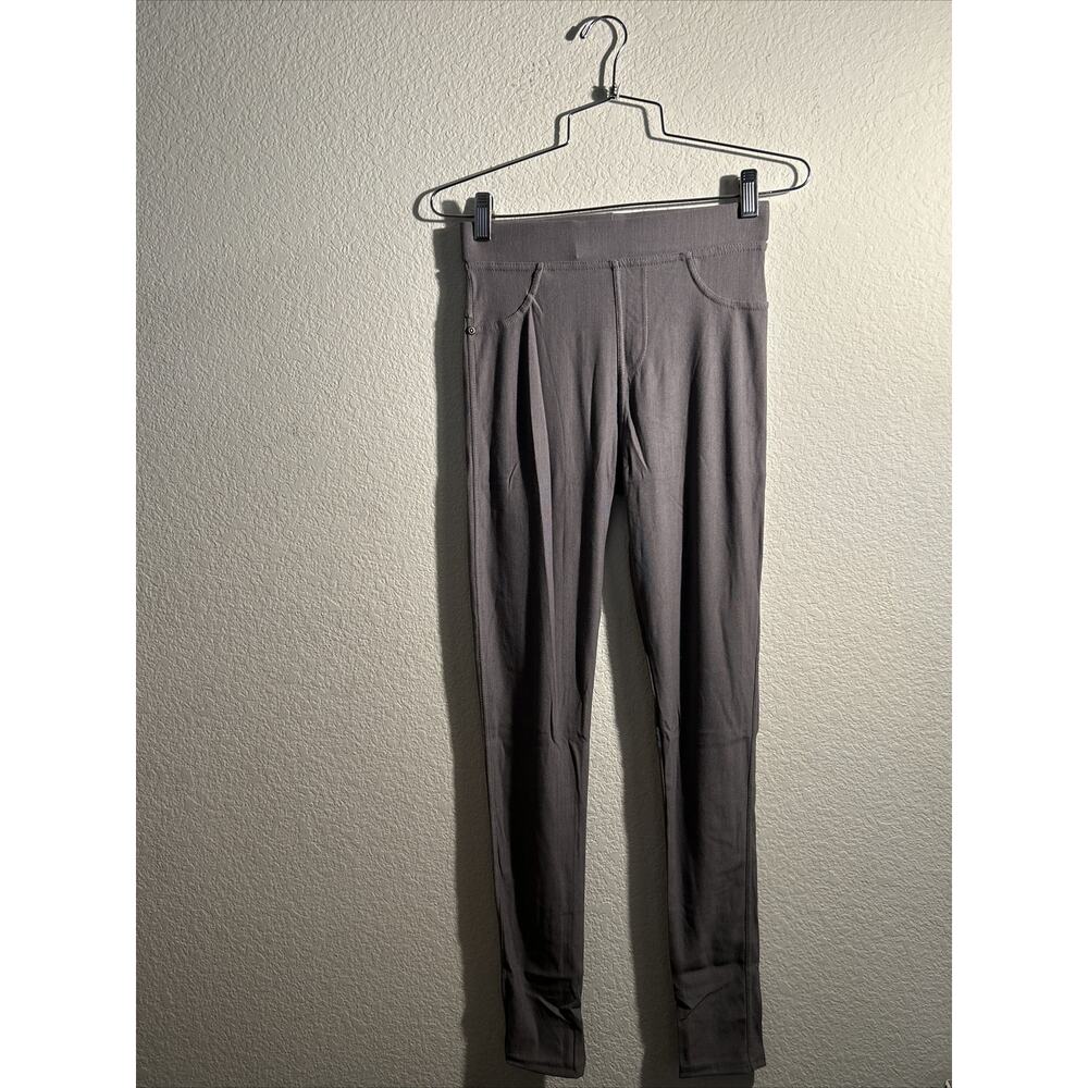 Women’s Odiva Grey Leggings One Size Regular NWT Stretch